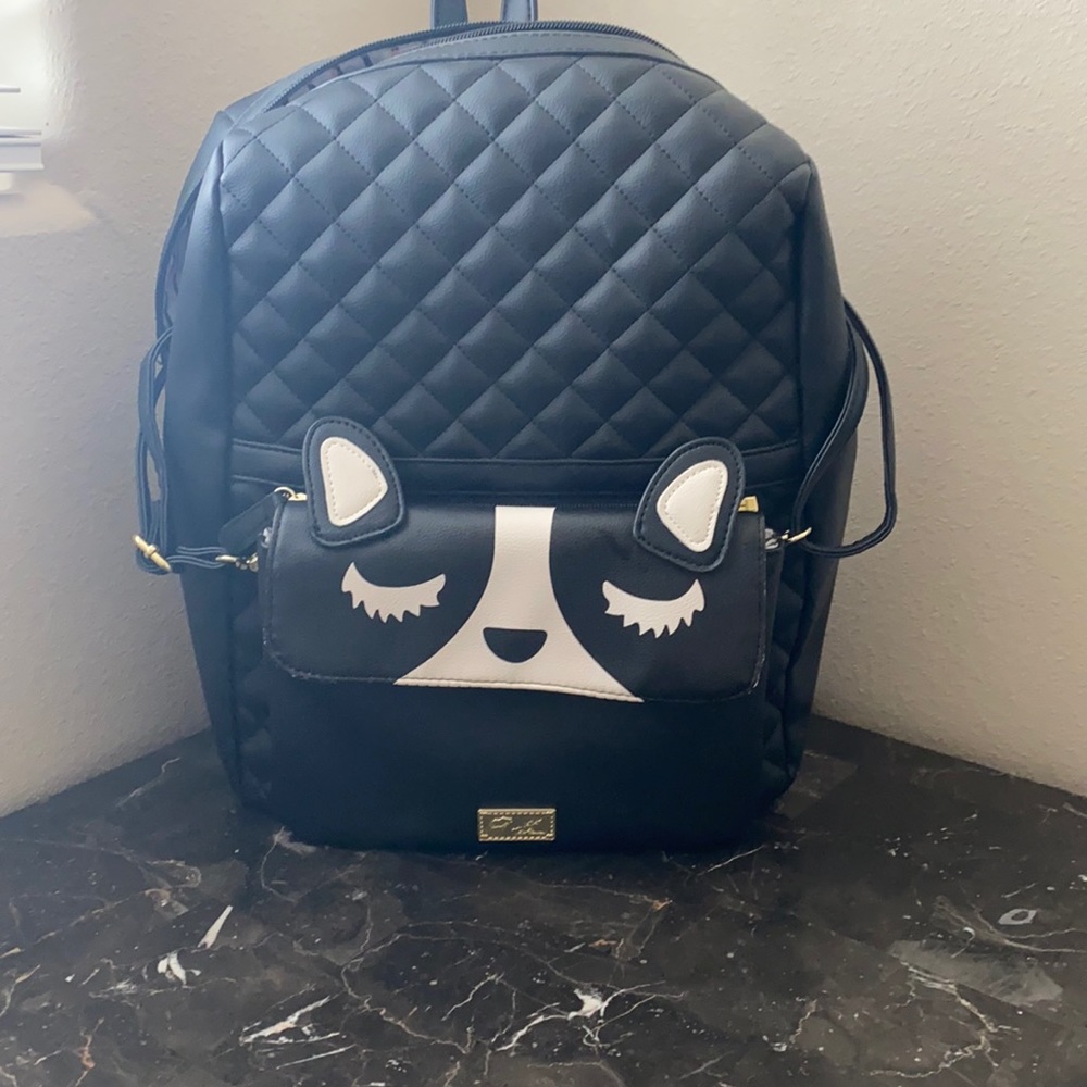 Betsy Johnson backpack and shoulder bag